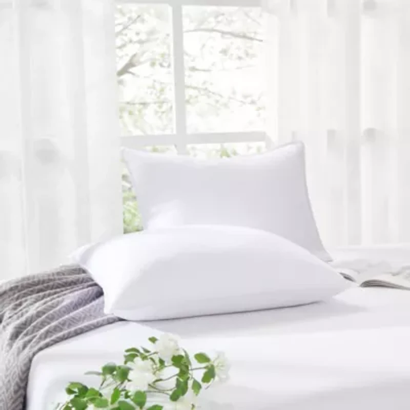 Bed Pillows for Sleeping, Down Alternative 2 Pack
