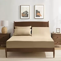 4 Piece Sheet Set, Ultra Soft 1800 Series Collection - FlexTop Split Head King