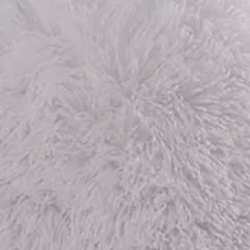 Long Plush Shaggy Faux Fur 3 Piece Comforter Set