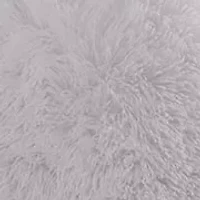 Long Plush Shaggy Faux Fur 3 Piece Comforter Set