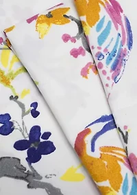 Botanical Pastel Floral Pattern 1500 Supreme Collection Sheet Set