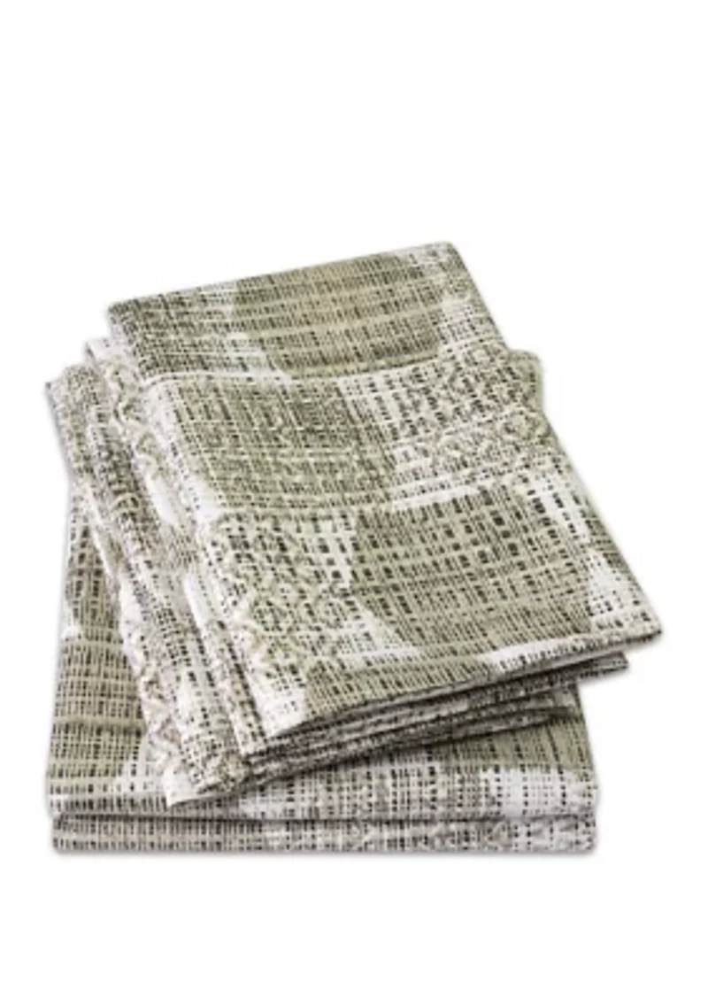 Monaco Geometric Pattern Sheet Set