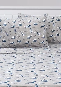Space Ship Rocket Astronaut Kids Sheet Set