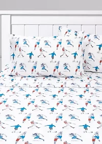 Sports Soccer Baseball, Football, Basketball Kids Sheet Set