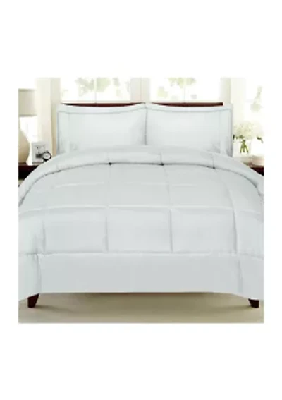 Bed-In-A-Bag Down Alternative Comforter & Sheet Set 7 Piece