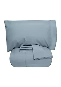 Bed-In-A-Bag Down Alternative Comforter & Sheet Set 7 Piece