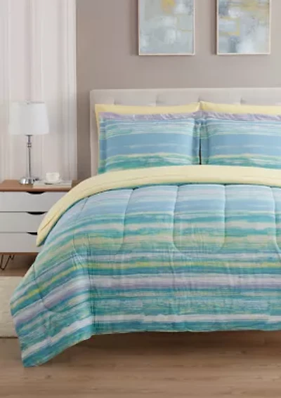 7 Piece Sorento Bed a Bag Comforter, Sham & Sheet Set