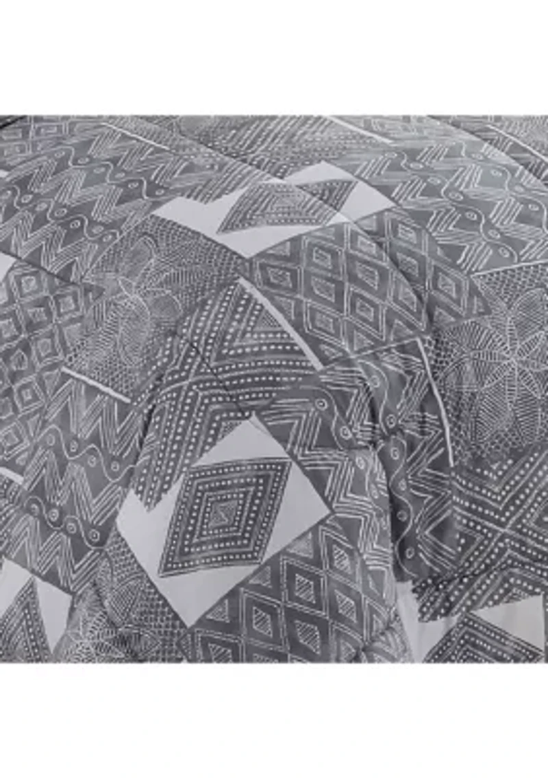 7 Piece Tulsa Bed a Bag Comforter, Sham & Sheet Set