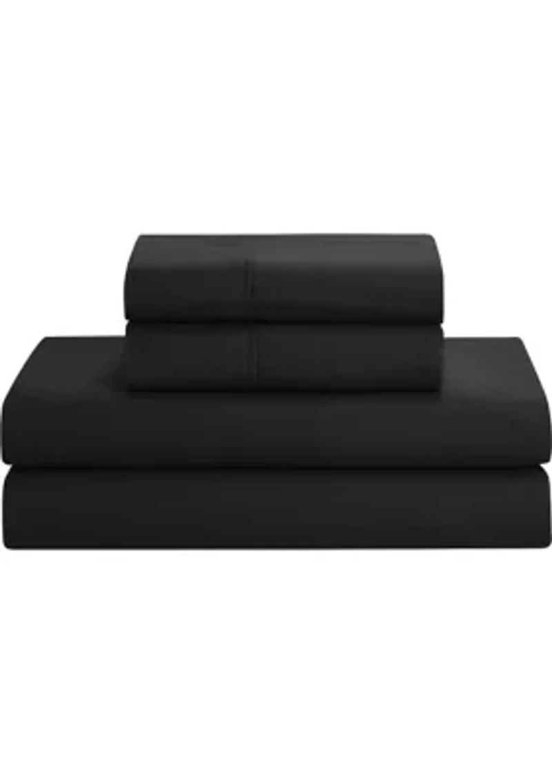 8 Piece Bed A Bag Pintuck Comforter Sheet Skirt Sham Set