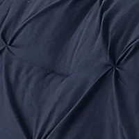 8 Piece Bed A Bag Pintuck Comforter Sheet Skirt Sham Set