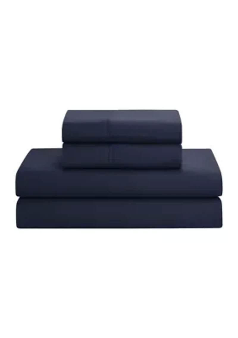 8 Piece Bed A Bag Pintuck Comforter Sheet Skirt Sham Set