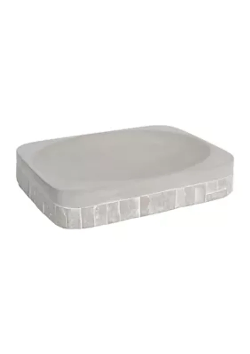 Avalon Concrete Bath Accessory Collection 4 Piece Bathroom Set