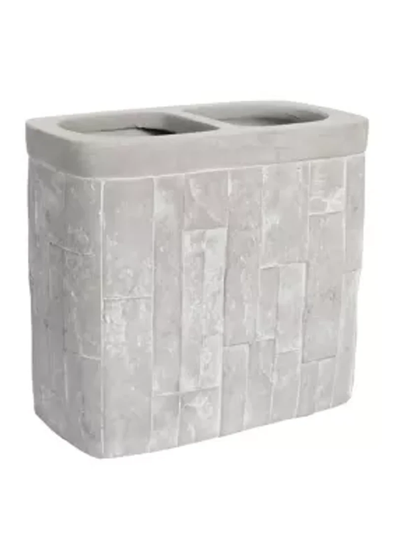 Avalon Concrete Bath Accessory Collection 4 Piece Bathroom Set