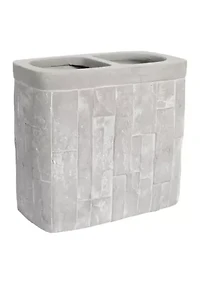 Avalon Concrete Bath Accessory Collection 4 Piece Bathroom Set