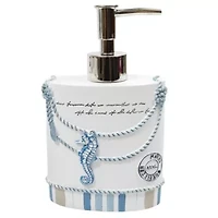 Beach Life Bath Accessory Collection Bathroom Lotion/Soap Dispenser