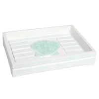 Beach Shells Bath Accessory Collection Poly Resin Bathroom Soap Dish