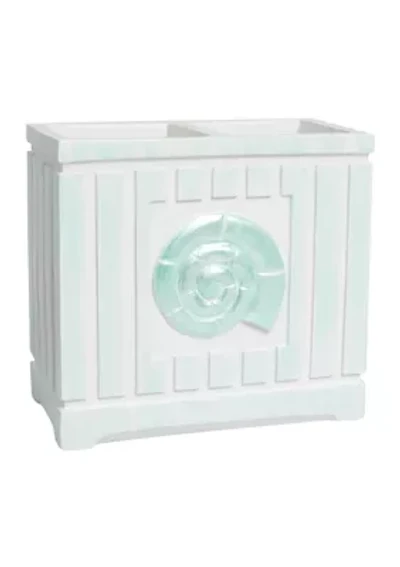 Beach Shells Bath Accessory Collection Poly Resin Bathroom Toothbrush Holder