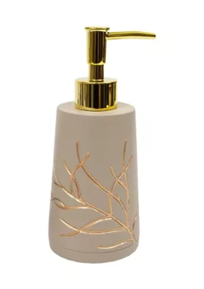 Branches Bath Accessory Collection Bathroom Lotion/Soap Dispenser