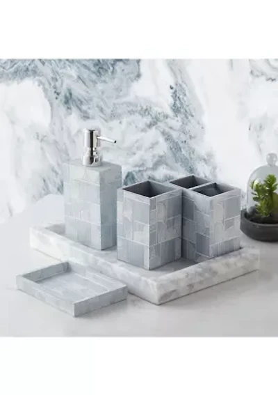 Casanova Bath Accessory Collection 4 Piece Bathroom Set