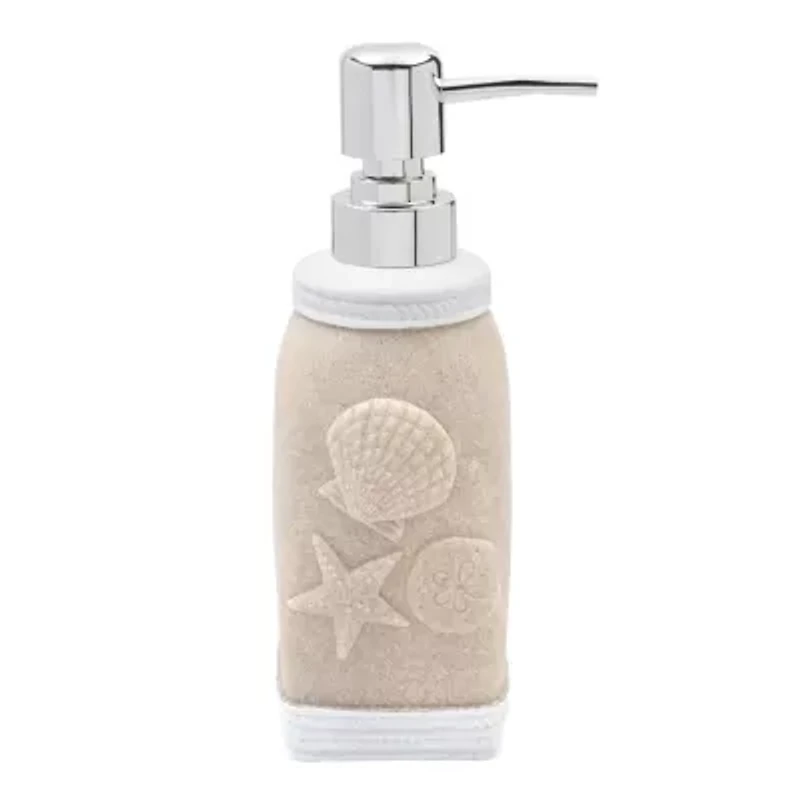 Coastal Shell Bath Accessory Collection Bathroom Lotion/Soap Pump