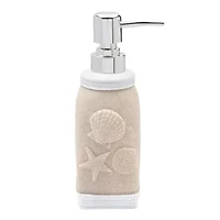 Coastal Shell Bath Accessory Collection Bathroom Lotion/Soap Pump