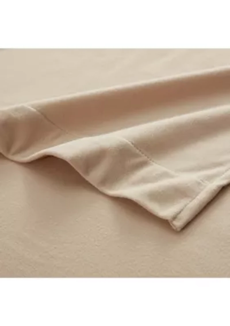 Microfiber Flannel Sheet Set