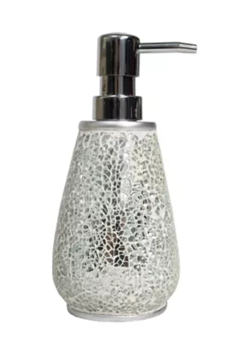 Glamour Poly Resin Bath Accessory Collection 4 Piece Bathroom Set