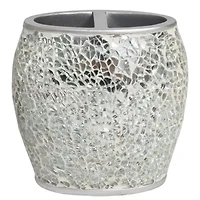 Glamour Poly Resin Bath Accessory Collection 4 Piece Bathroom Set