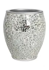 Glamour Poly Resin Bath Accessory Collection 4 Piece Bathroom Set