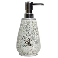 Glamour Bath Accessory Collection Poly Resin Bathroom Lotion/Soap Dispenser