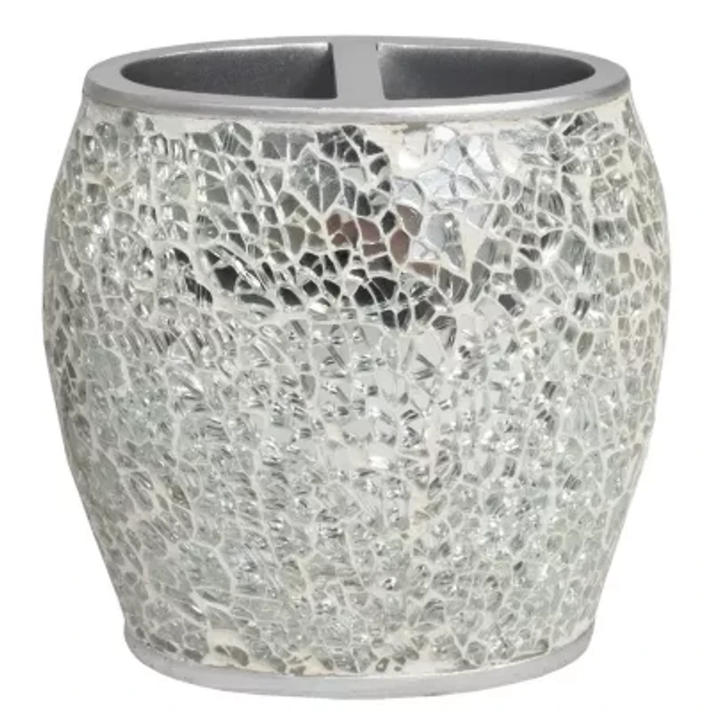 Glamour Bath Accessory Collection Poly Resin Bathroom Toothbrush Holder