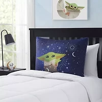 Baby Yoda Grogu Reversible 20" x 26" Bed Pillow