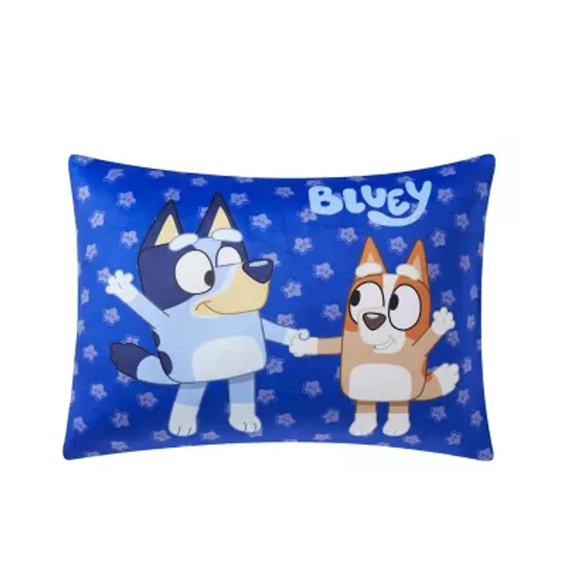Bluey and Bingo Reversible 20" x 26" Bed Pillow