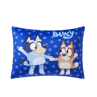 Bluey and Bingo Reversible 20" x 26" Bed Pillow