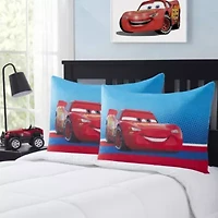Cars Lightning McQueen Reversible 20" x 26" Bed Pillow 2 Pack