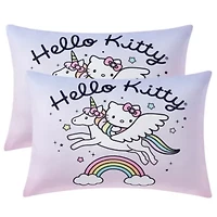 Hello Kitty Reversible 20" x 26" Bed Pillow 2 PK