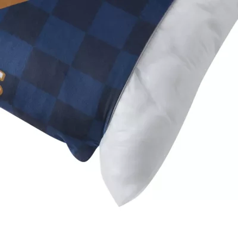 Hogwarts Harry Potter Reversible 20" x 26" Bed Pillow 2 Pack