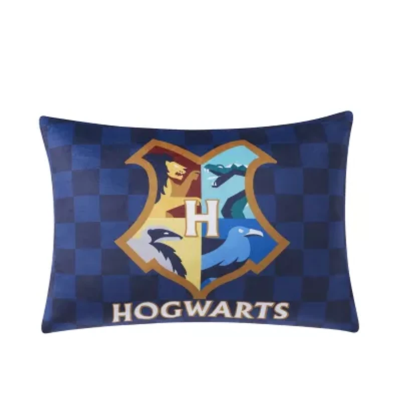 Hogwarts Harry Potter Reversible 20" x 26" Bed Pillow