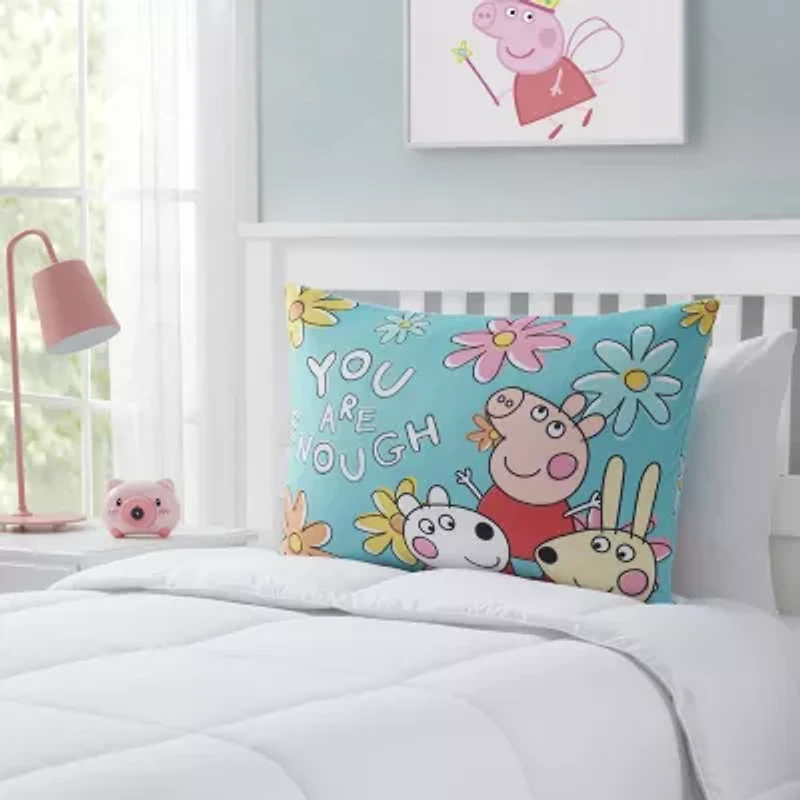 Peppa Pig Reversible 20" x 26" Bed Pillow