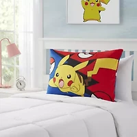 Pikachu Reversible 20" x 26" Bed Pillow