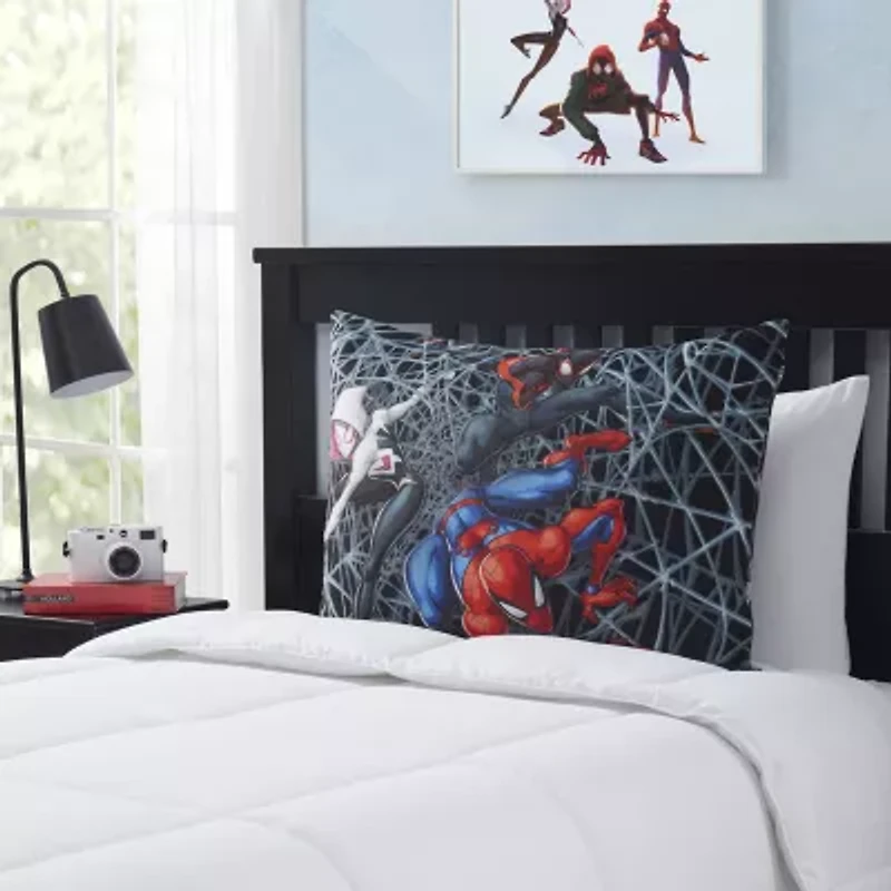 Spiderman Spidey Friends Reversible 20" x 26" Bed Pillow