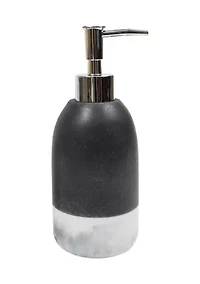 Marbleized Bath Accessory Collection 4 Piece Bathroom Set