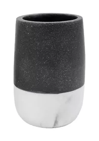 Marbleized Bath Accessory Collection 4 Piece Bathroom Set