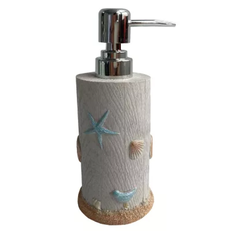Ocean Star Bath Accessory Collection Bathroom Lotion/Soap Dispenser