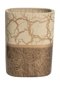 Parker Poly Resin Bath Accessory Collection 4 Piece Bathroom Set