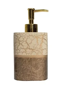 Parker Bath Accessory Collection Poly Resin Bathroom Lotion/Soap Dispenser