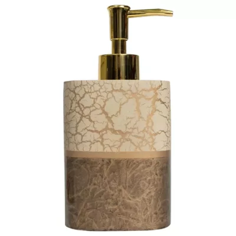 Parker Bath Accessory Collection Poly Resin Bathroom Lotion/Soap Dispenser
