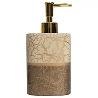Parker Bath Accessory Collection Poly Resin Bathroom Lotion/Soap Dispenser