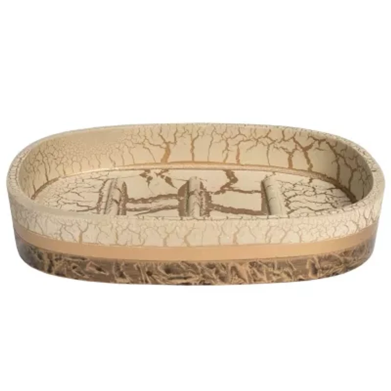 Parker Bath Accessory Collection Poly Resin Bathroom Soap Dish