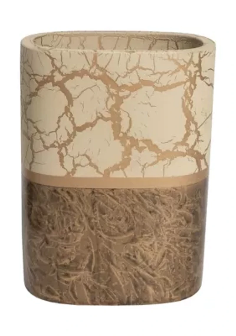 Parker Bath Accessory Collection Poly Resin Bathroom Tumbler